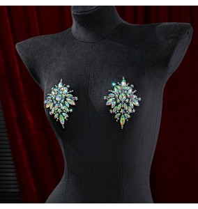 Feeetmoi - Sexy Girl Style Glimmering Diamond Nipple Stickers